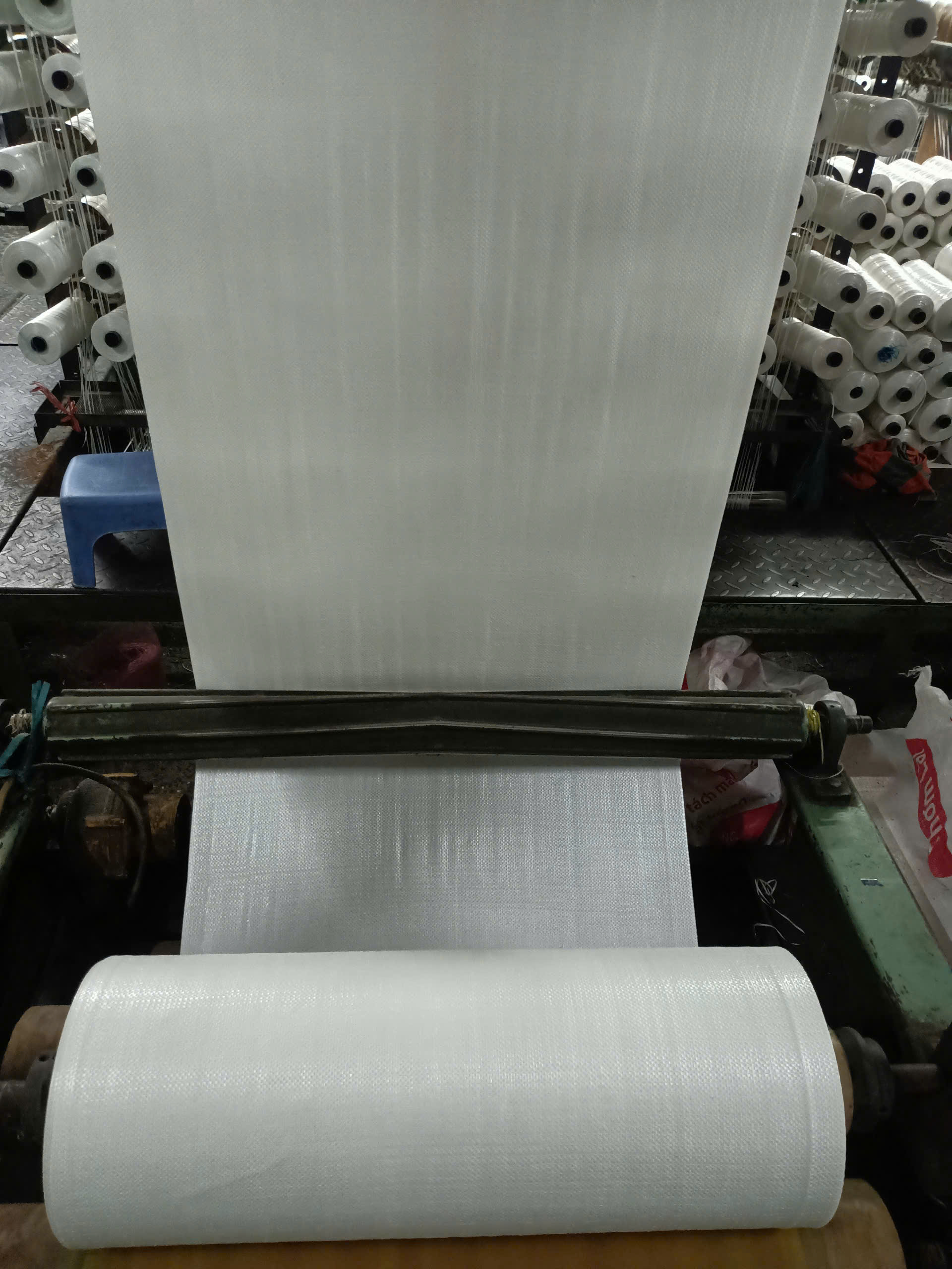 bao pp dệt màu trắng