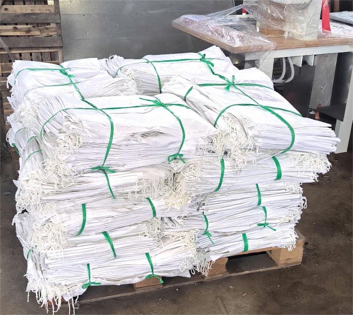 Bao PP Dệt Đựng Bột Màu Trắng