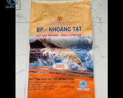Bao pp dệt đóng phân gà