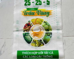 Bao pp dệt đóng phân gà