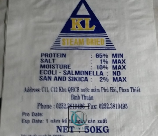 BAO ĐỰNG BỘT CÁ