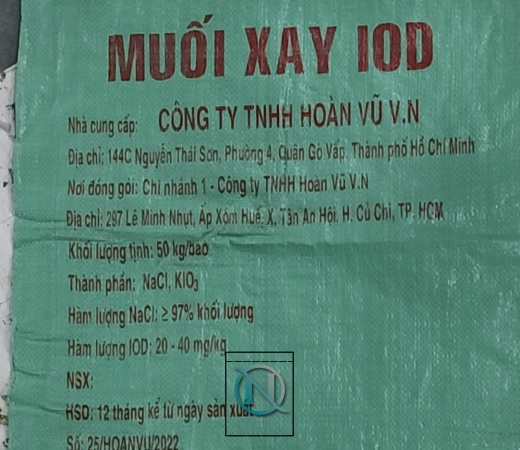 Bao đóng muối xay