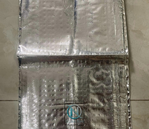 Bao pp dệt ghép bạc